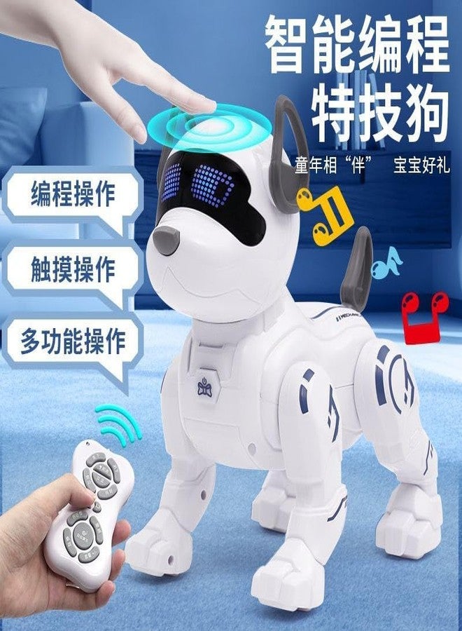 EXOMOON RC Robot Dog Toy - Interactive Remote-Control Pet with Stunt Walking, Dancing & Touch Interaction for Kids - Image 4